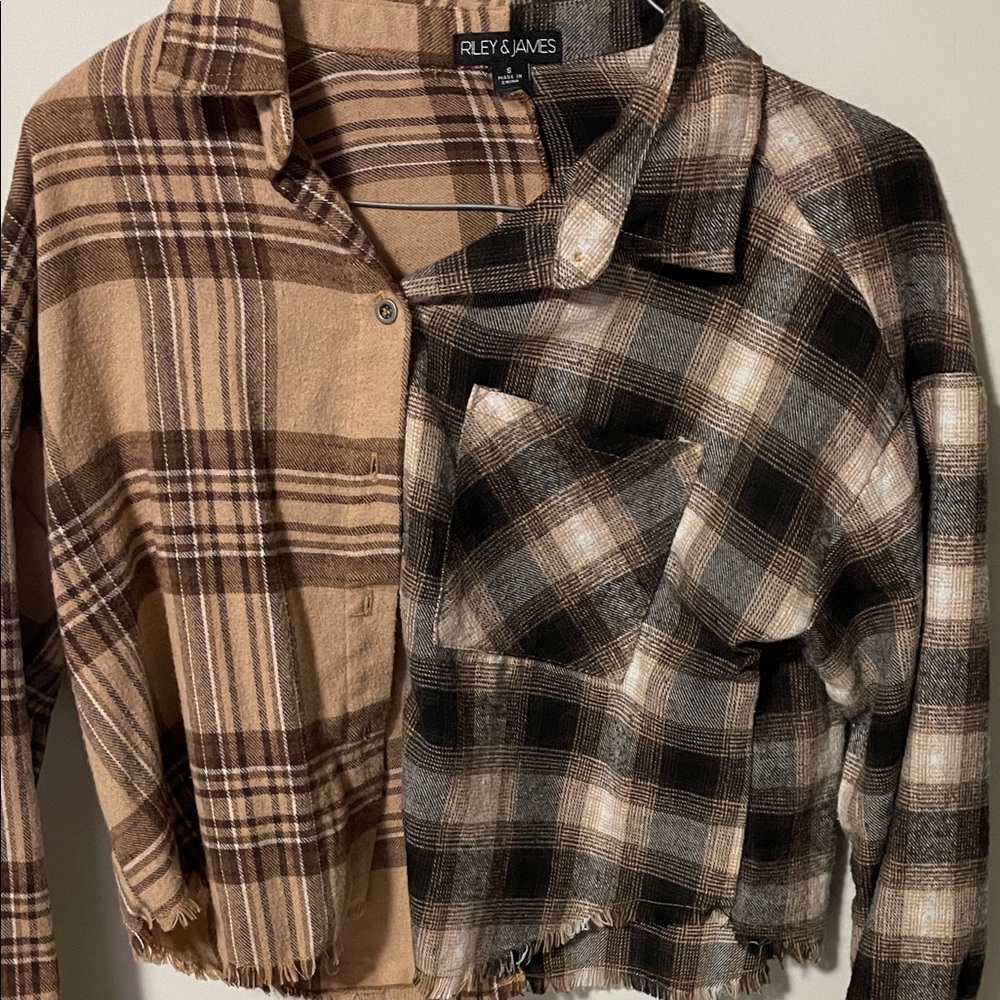 Riley & James Plaid Flannel Shirt